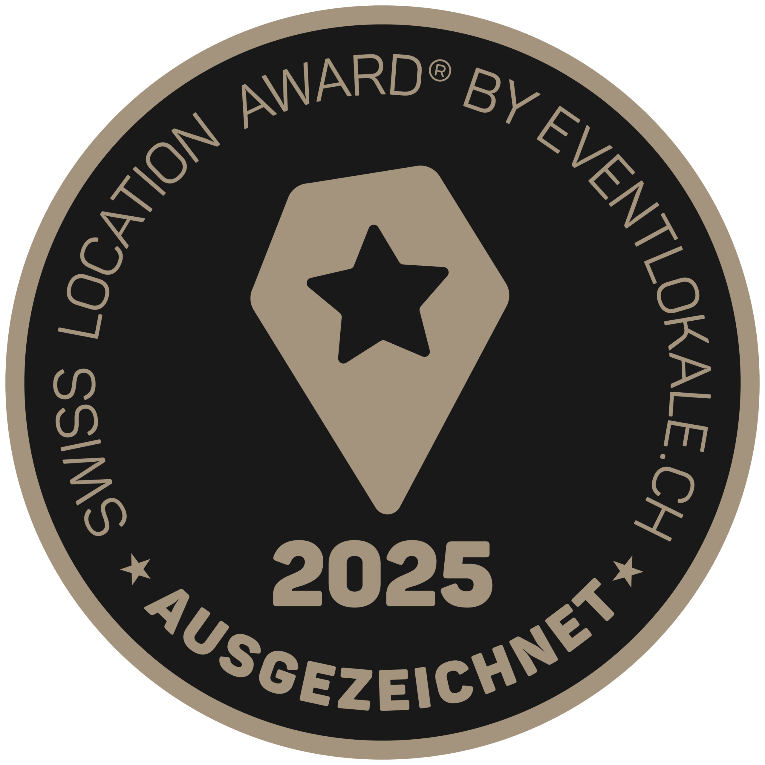 Swiss Location Award by eventlokale.ch – Ausgezeichnet 2024